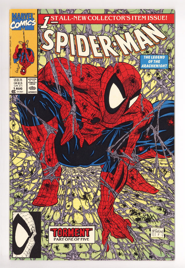 Spider-Man Vol 1 1 VF (8.0) (1990)