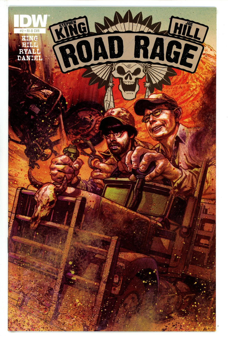 Road Rage: Throttle 2 VF/NM (9.0) (2012) Harris Incentive Variant 