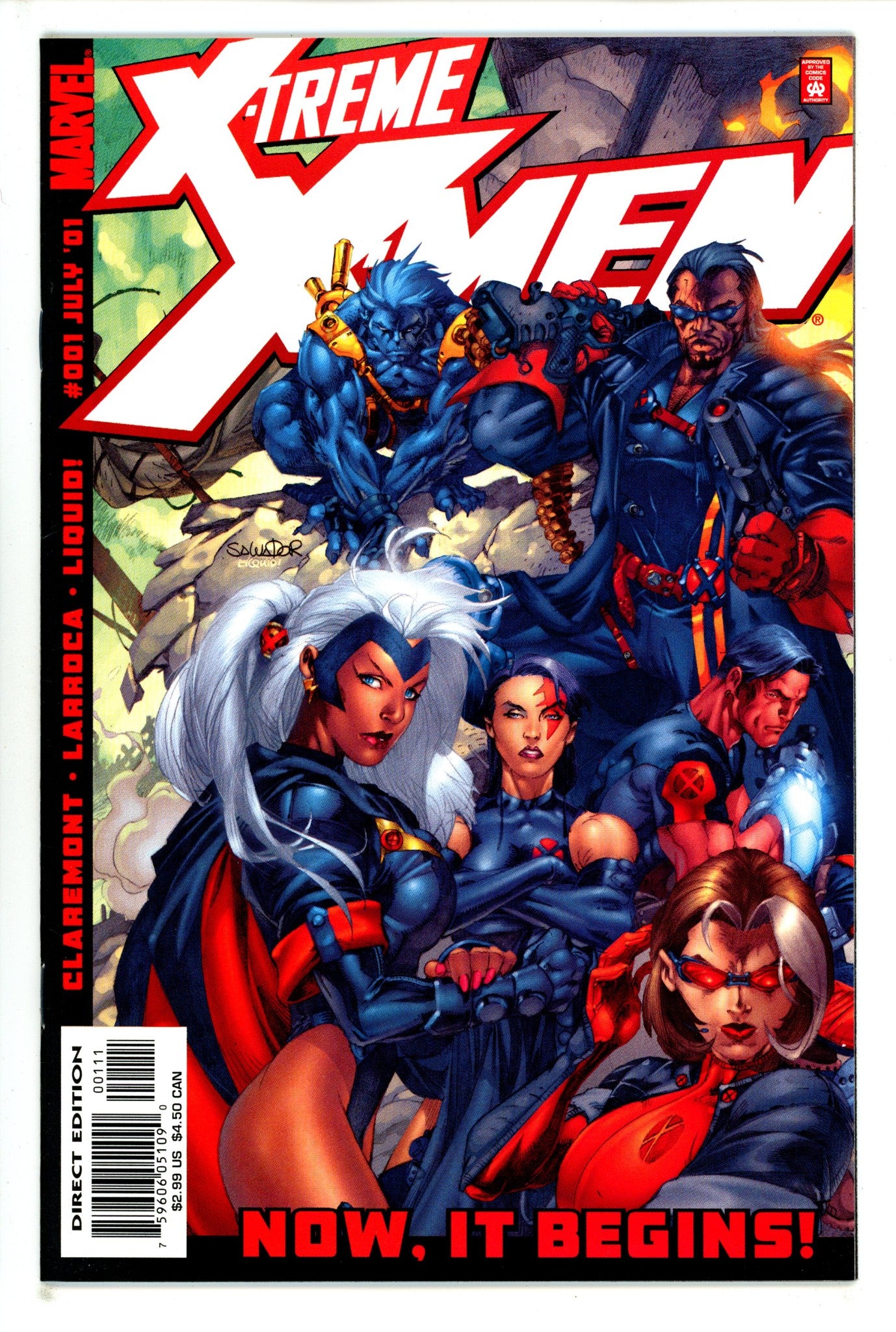 X-Treme X-Men Vol 1 1 (2001)