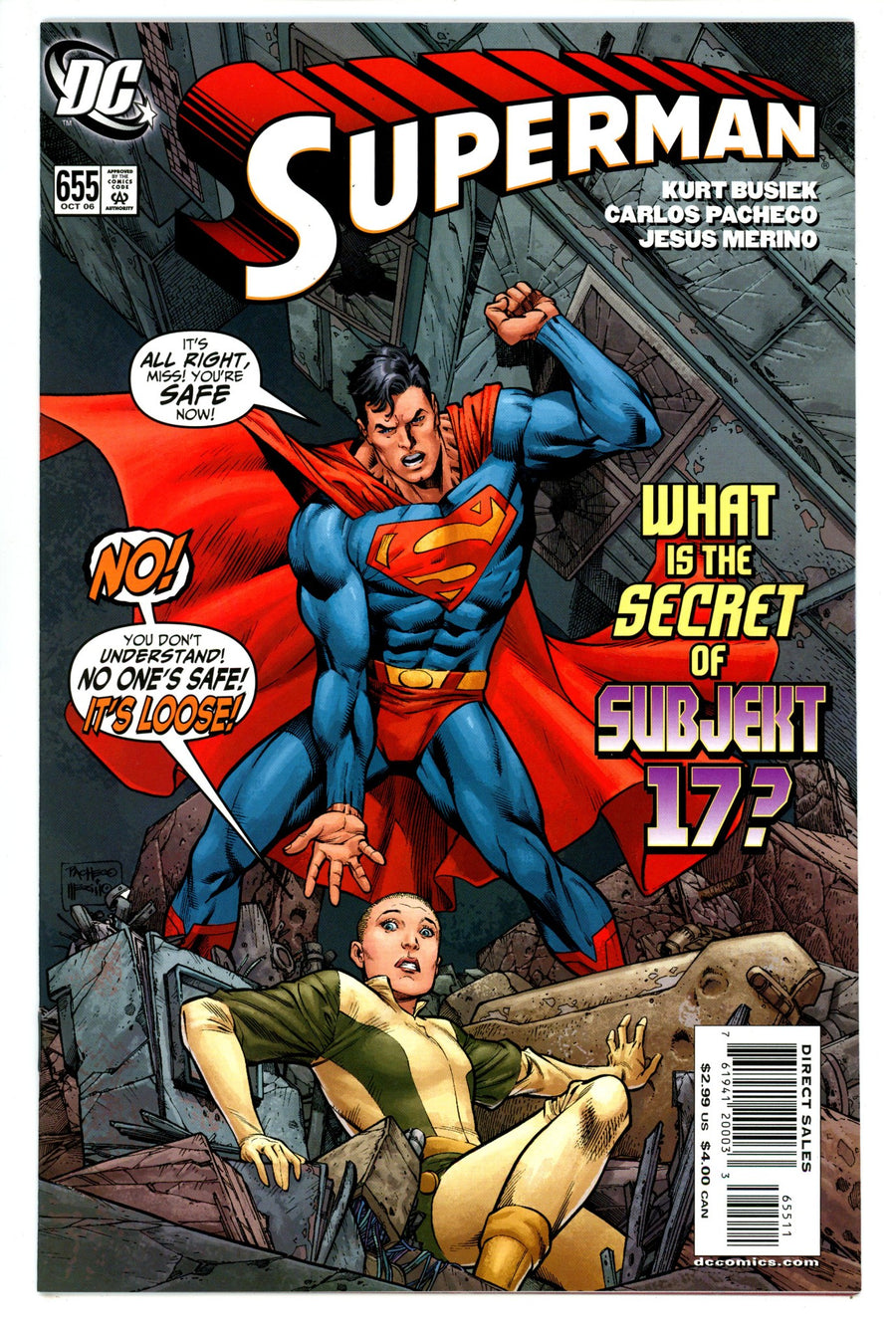 Superman Vol 1 655 High Grade (2006) 