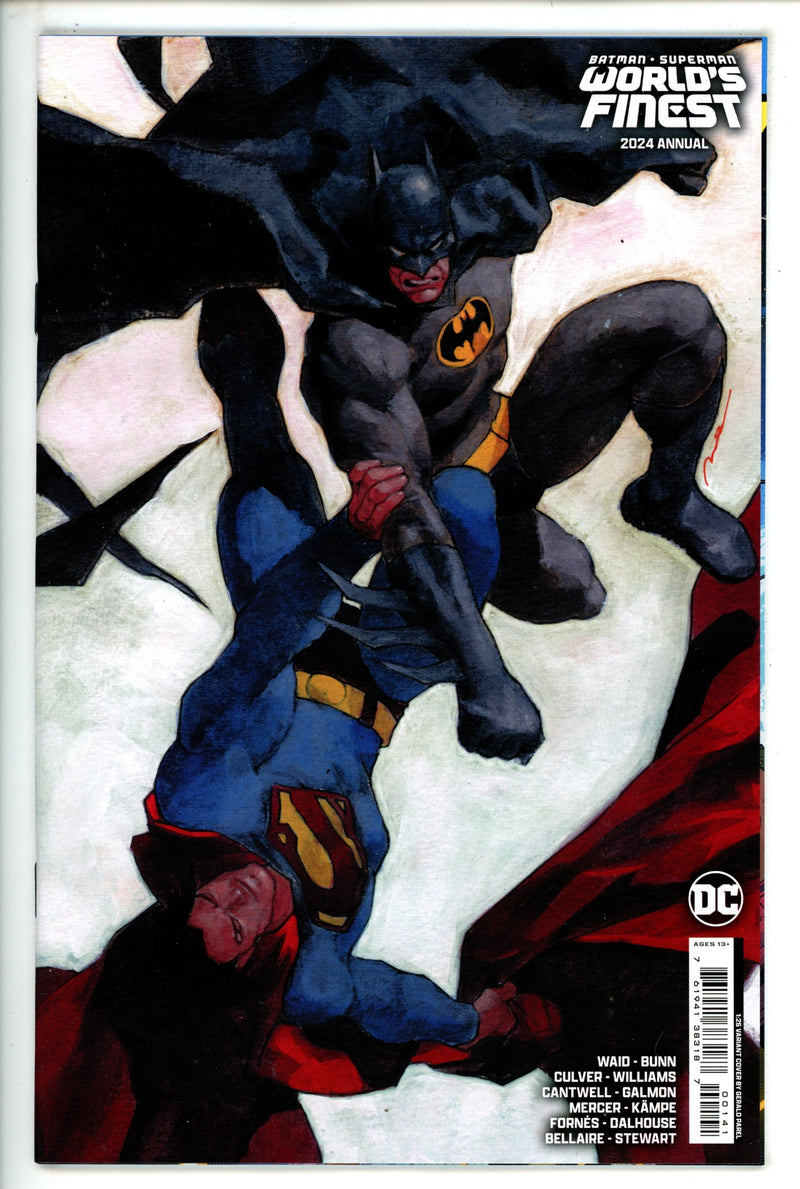 Batman Superman Worlds Finest 2024 Annual 1 Parel Incentive Variant NM- (2024)