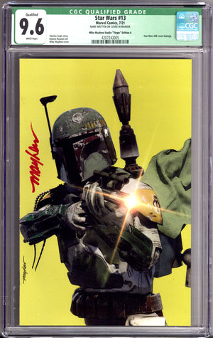 Star Wars Vol 3 13 CGC 9.6 (NM+) (2021) Mayhew Virgin Exclusive Variant Signed x1 Cover Mike Mayhew