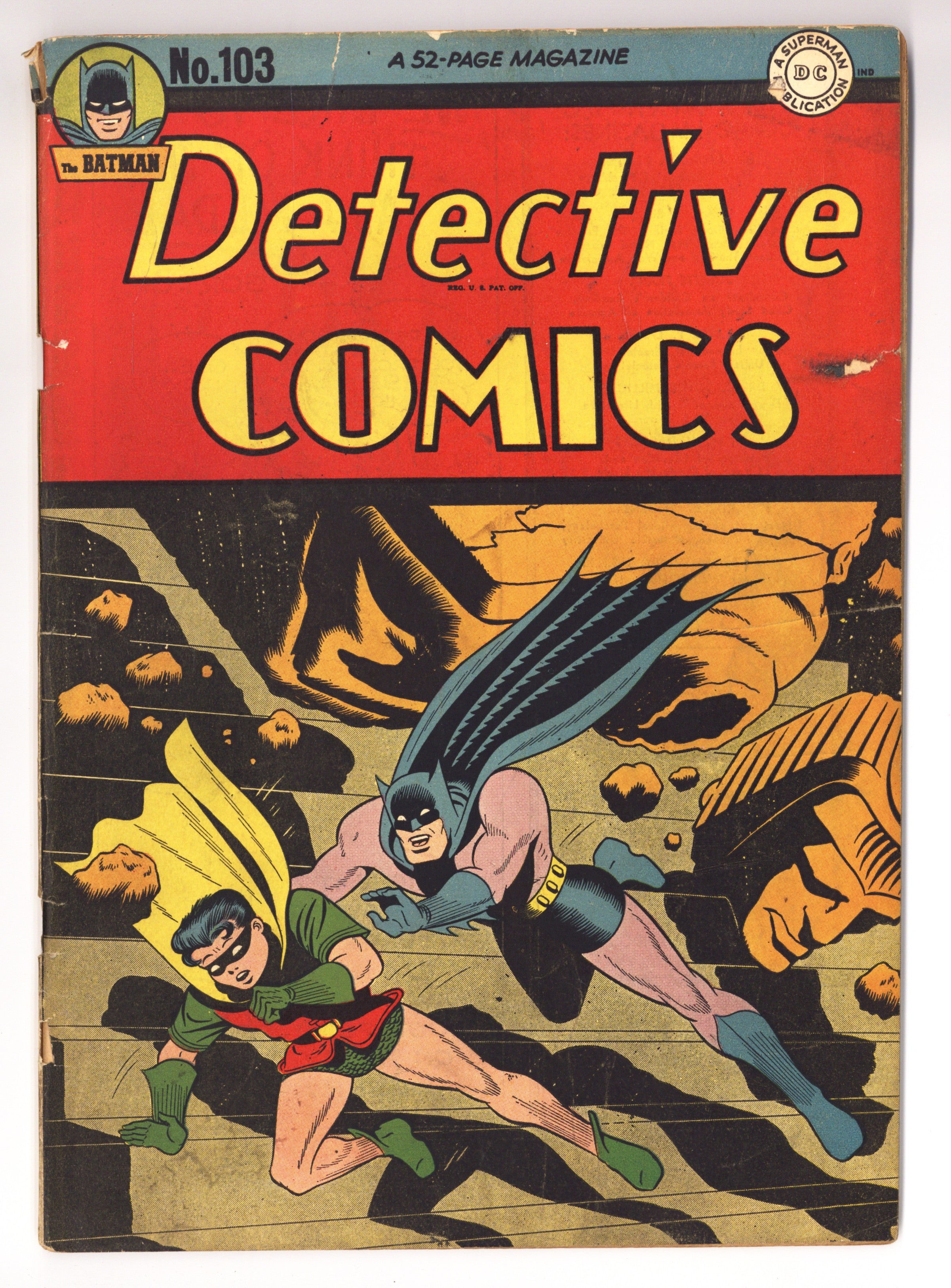 Detective Comics Vol 1 103 VG- (3.5) (1945) 