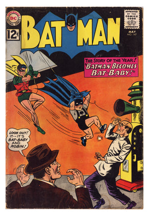 Batman Vol 1 147 GD+ (2.5) (1962)