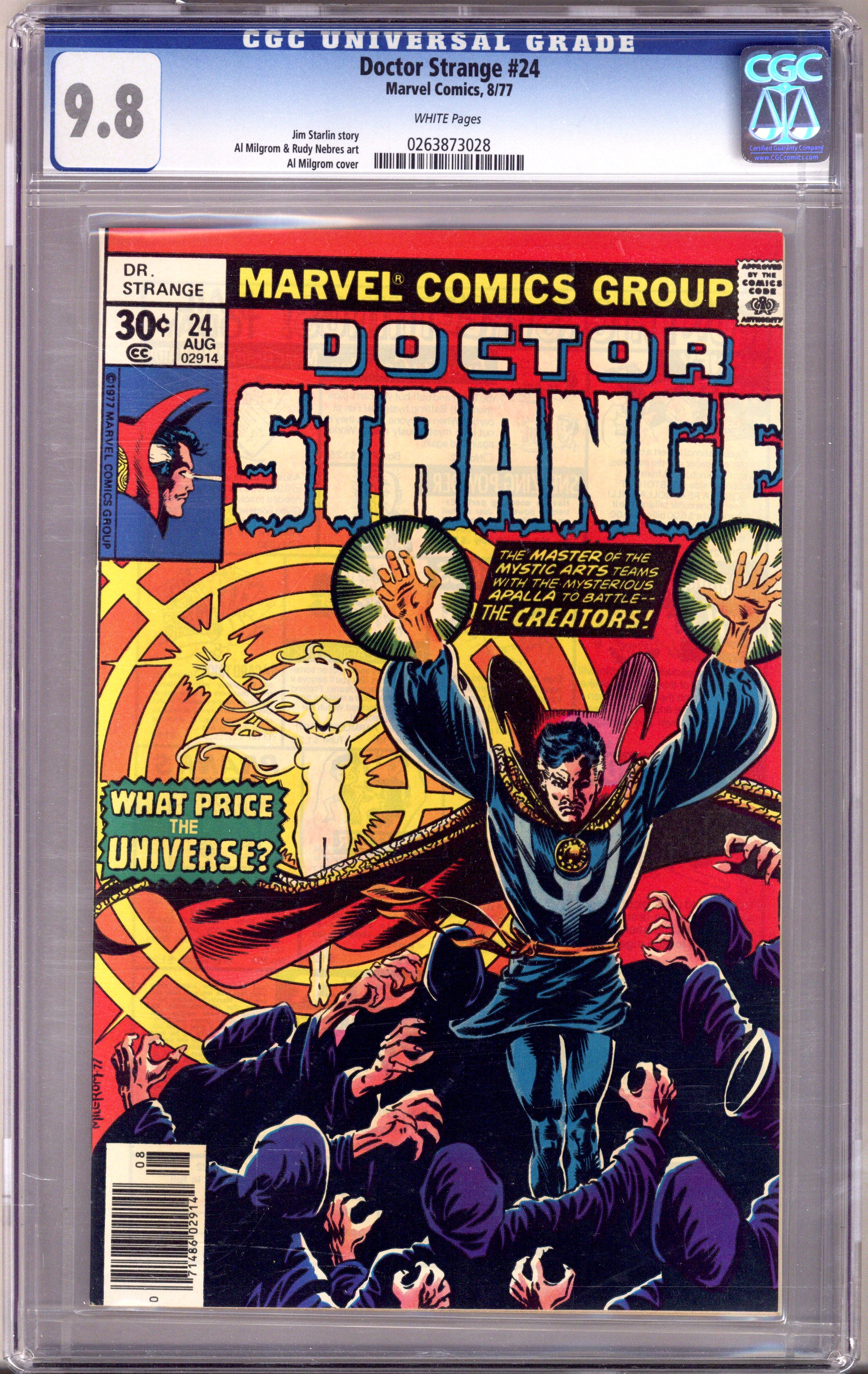 Doctor Strange Vol 2 24 CGC 9.8 (NM/M) (1977) 
