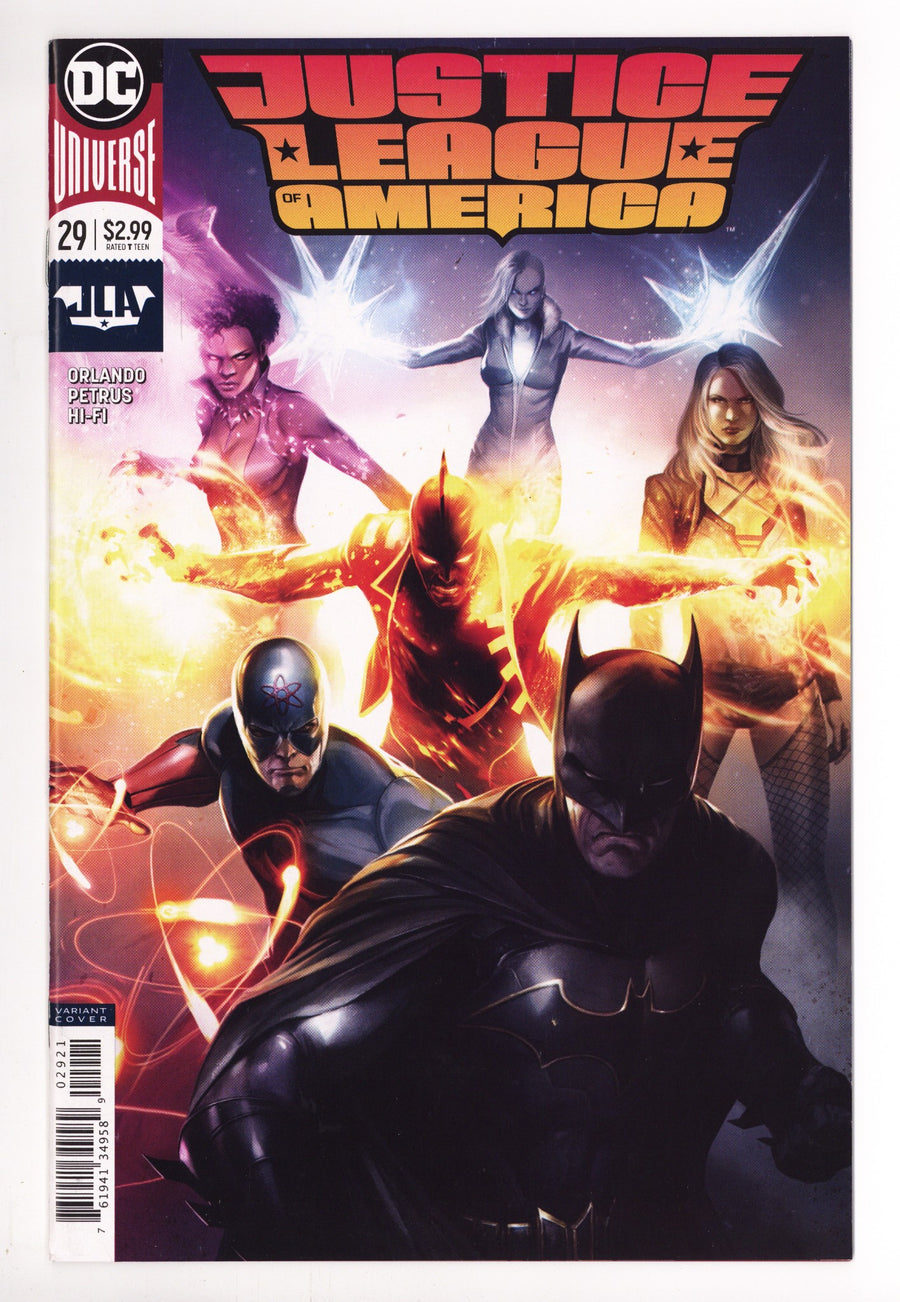 Justice League of America Vol 5 29 High Grade (2018) Mattina Variant 