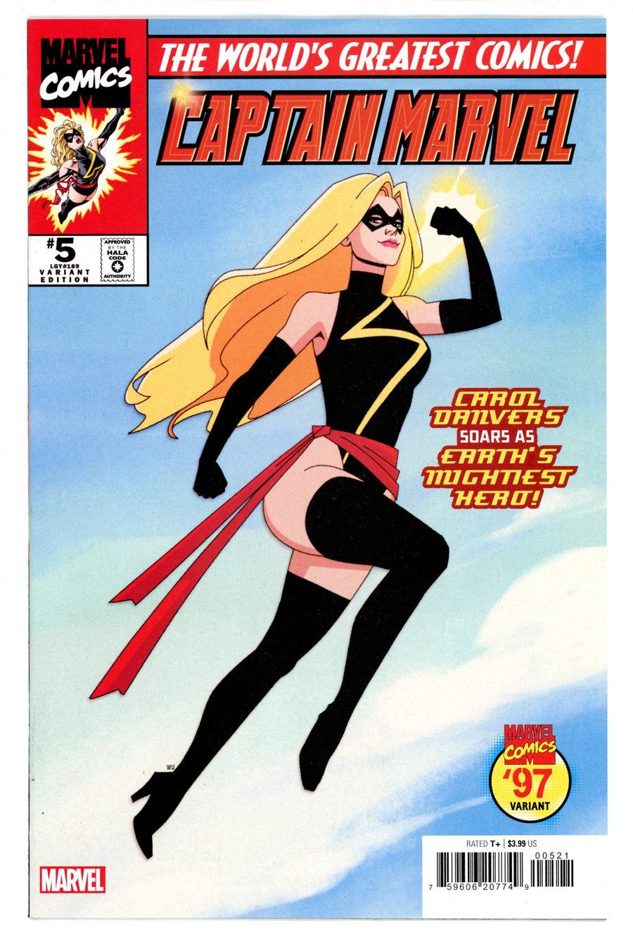 Captain Marvel Vol 12 5 Wu Variant (2024)
