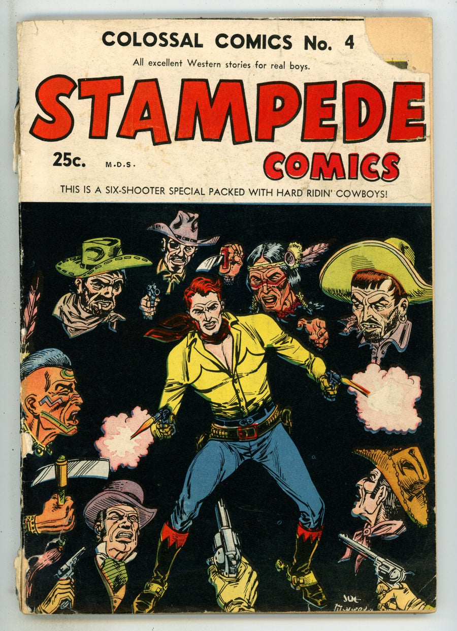 Colossal Comics 4 GD (2.0) (1951) Canadian Edition 