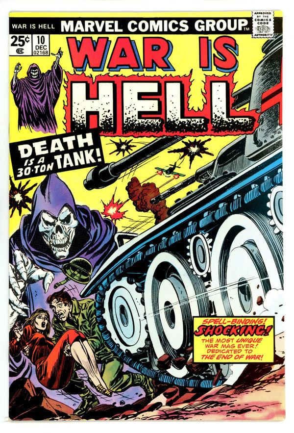 War Is Hell 10 VF/NM (9.0) (1974)