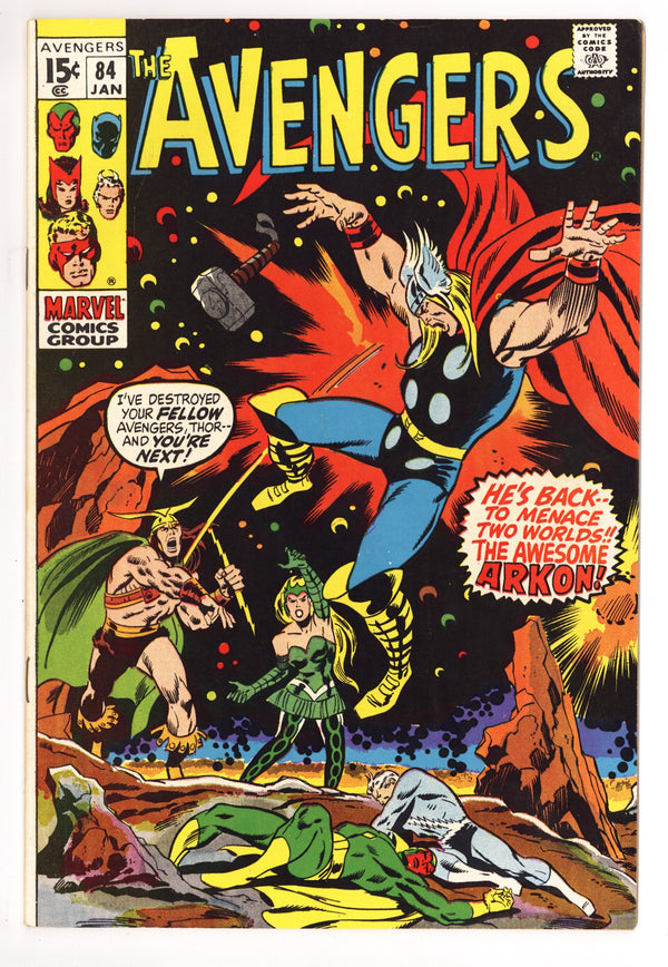 The Avengers Vol 1 84 VF (8.0) (1971)