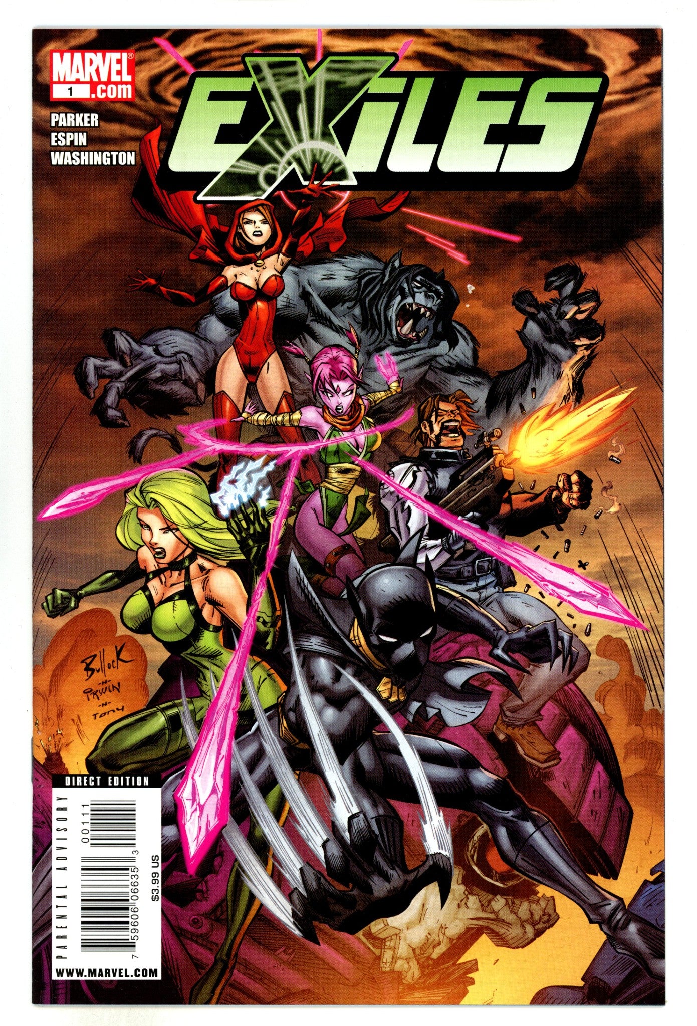 Exiles Vol 2 1  High Grade  (2009)  