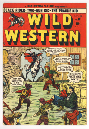 Wild Western 12 VG/FN (5.0) (1950) Canadian Edition