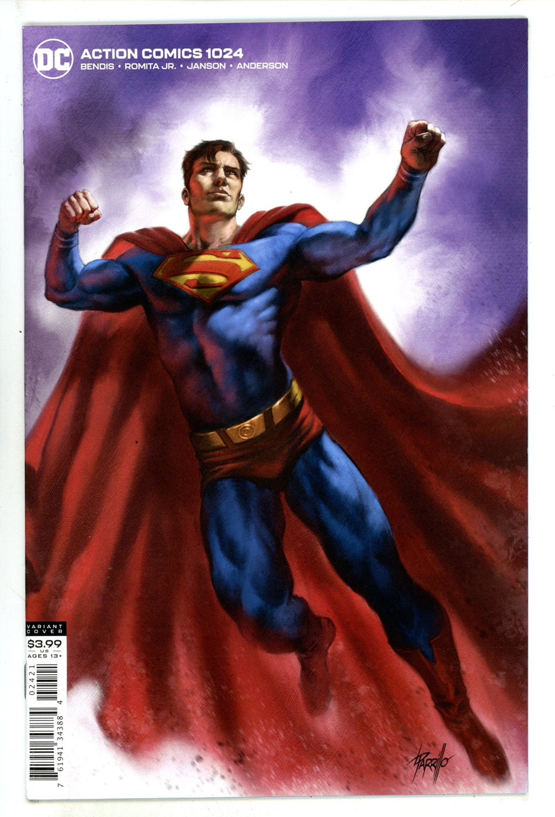 Action Comics Vol 3 1024 High Grade (2020) Parrillo Variant 