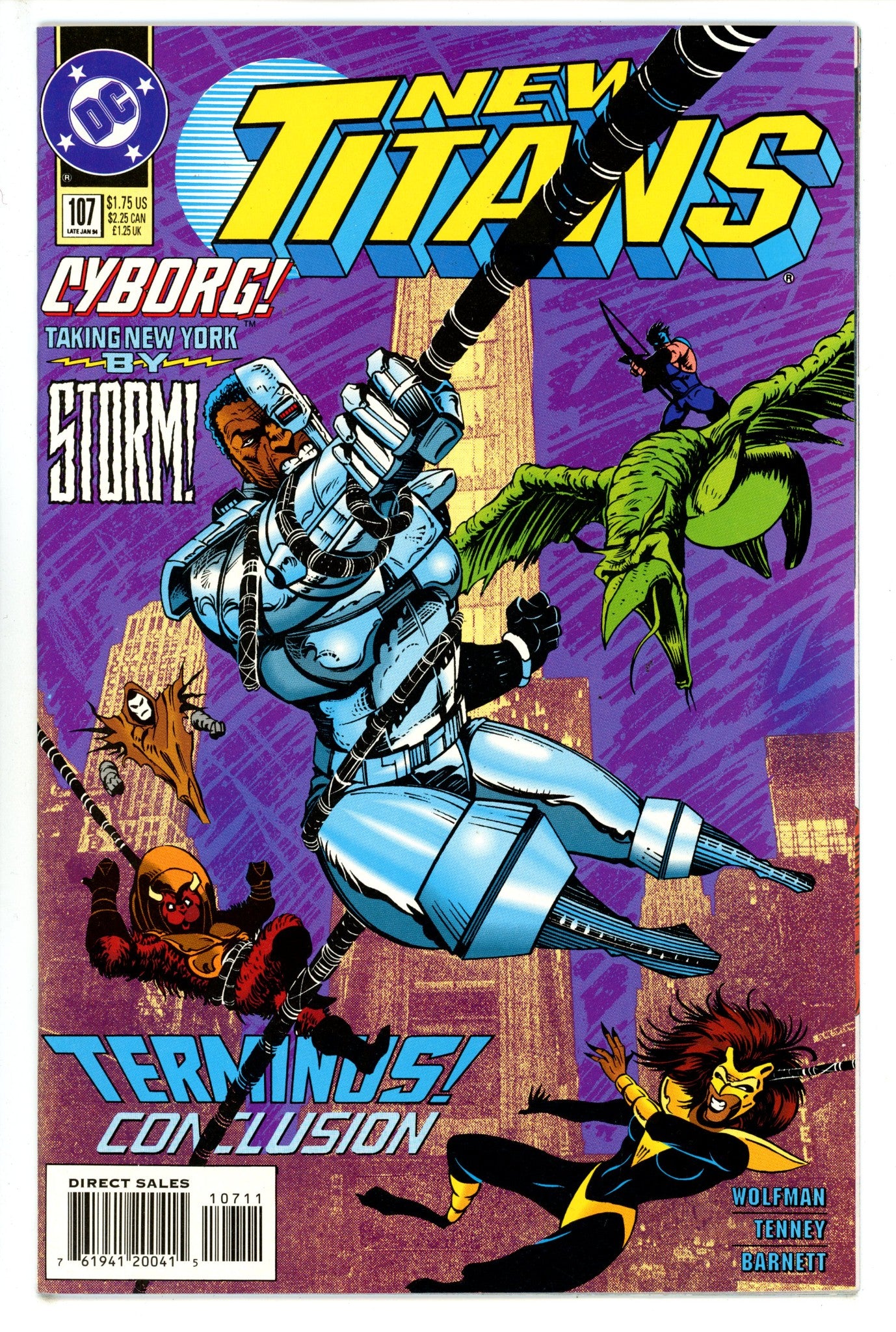 The New Titans 107 (1994)