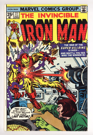 Iron Man Vol 1 77 FN- (5.5) (1975)