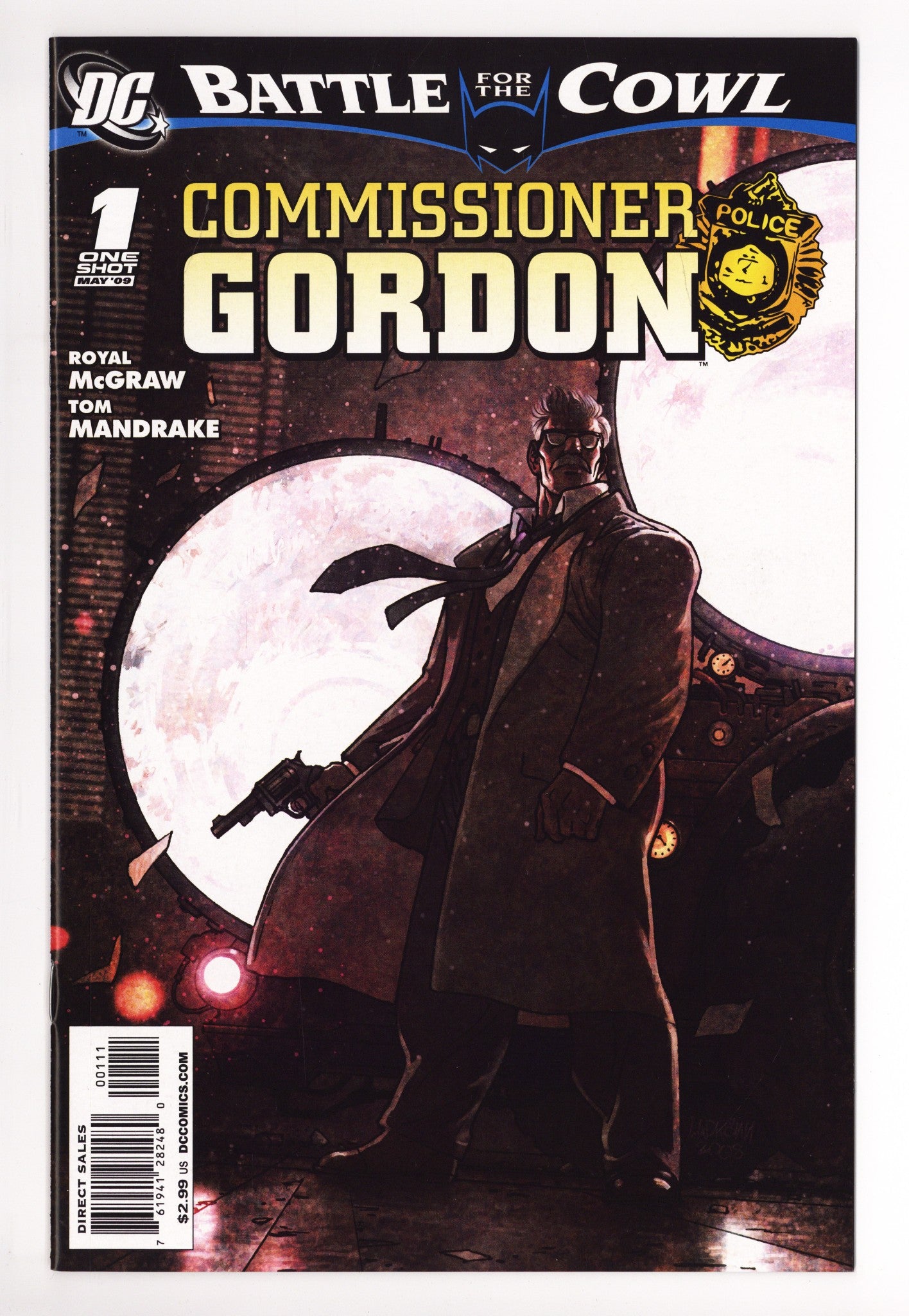 Batman: Battle for the Cowl: Commissioner Gordon 1 High Grade (2009) 