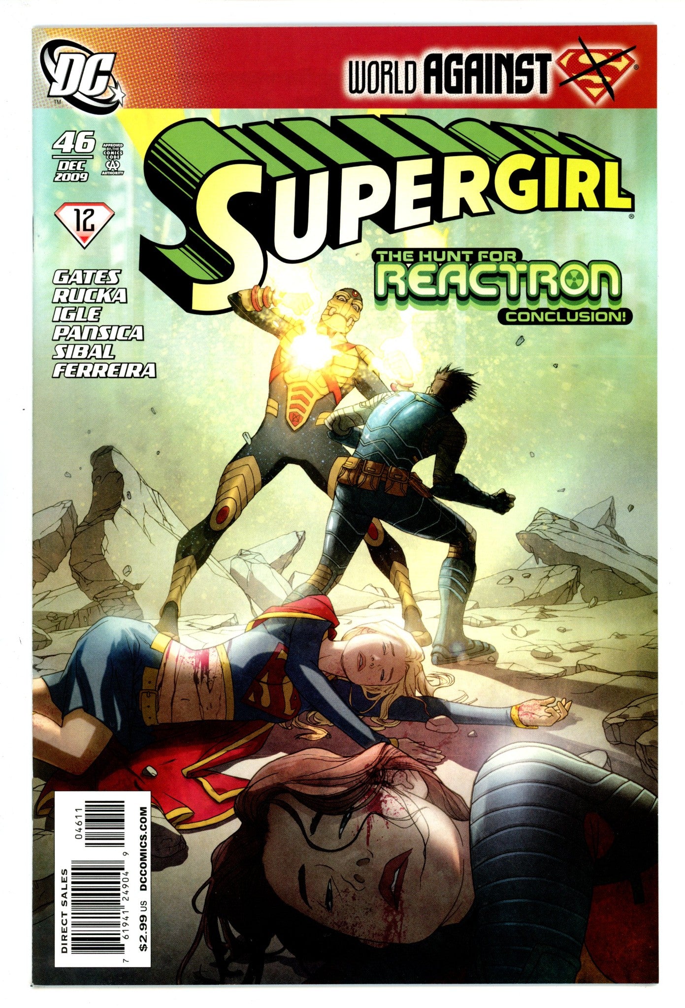 Supergirl Vol 5 46 High Grade (2009) 