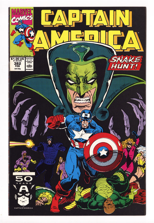 Captain America Vol 1 382 High Grade (1991)
