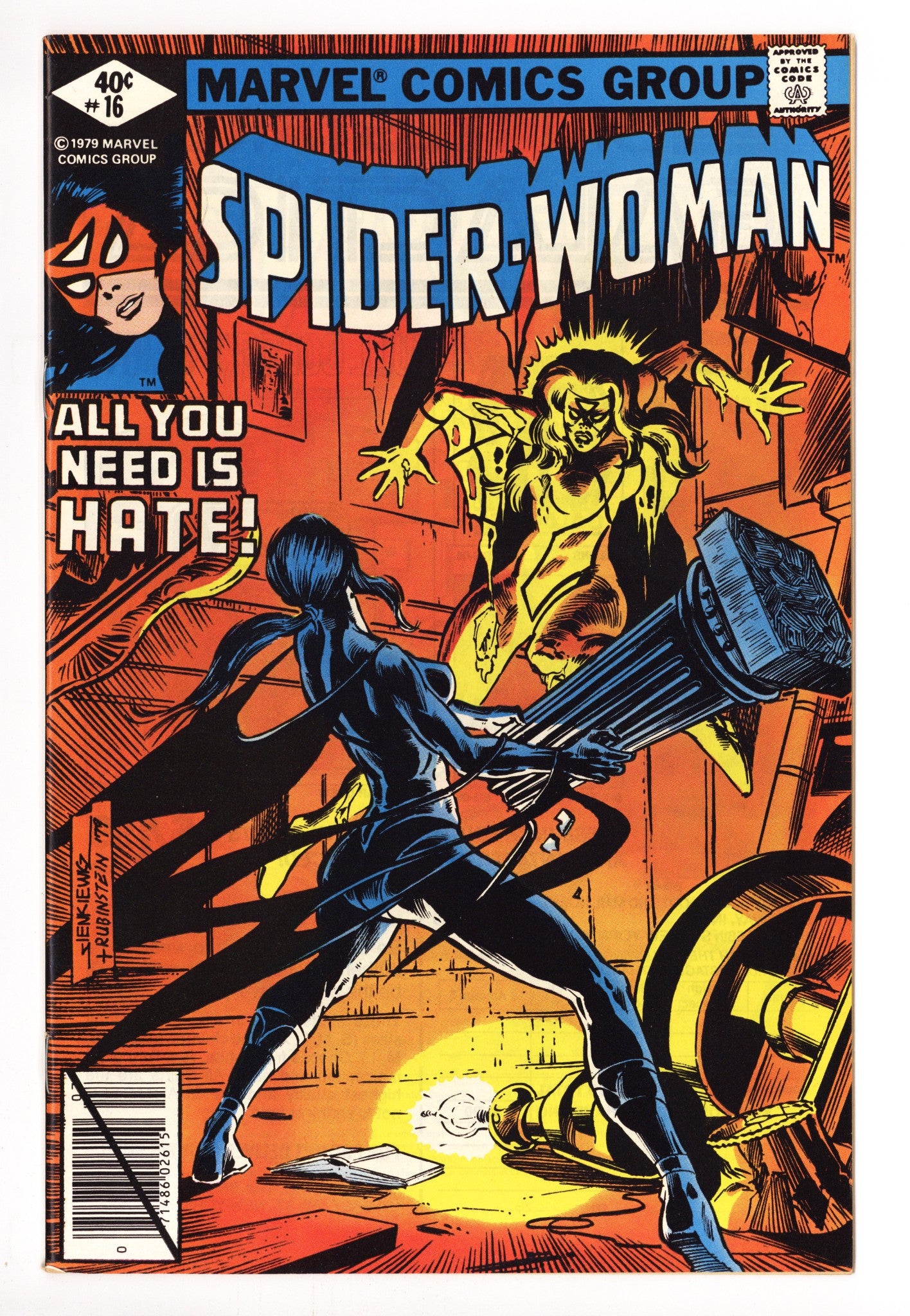 Spider-Woman Vol 1 16 Mid Grade (1979) 