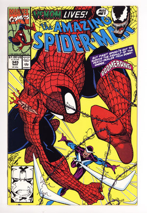 The Amazing Spider-Man Vol 1 345 VF+ (8.5) (1991)