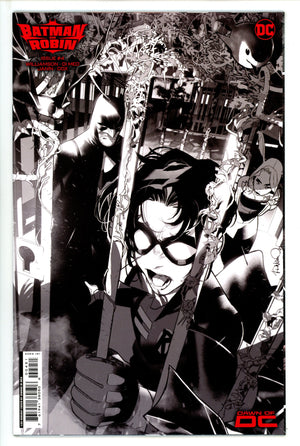 Batman And Robin Vol 3 4 Meo B&W Incentive Variant NM- (2023)