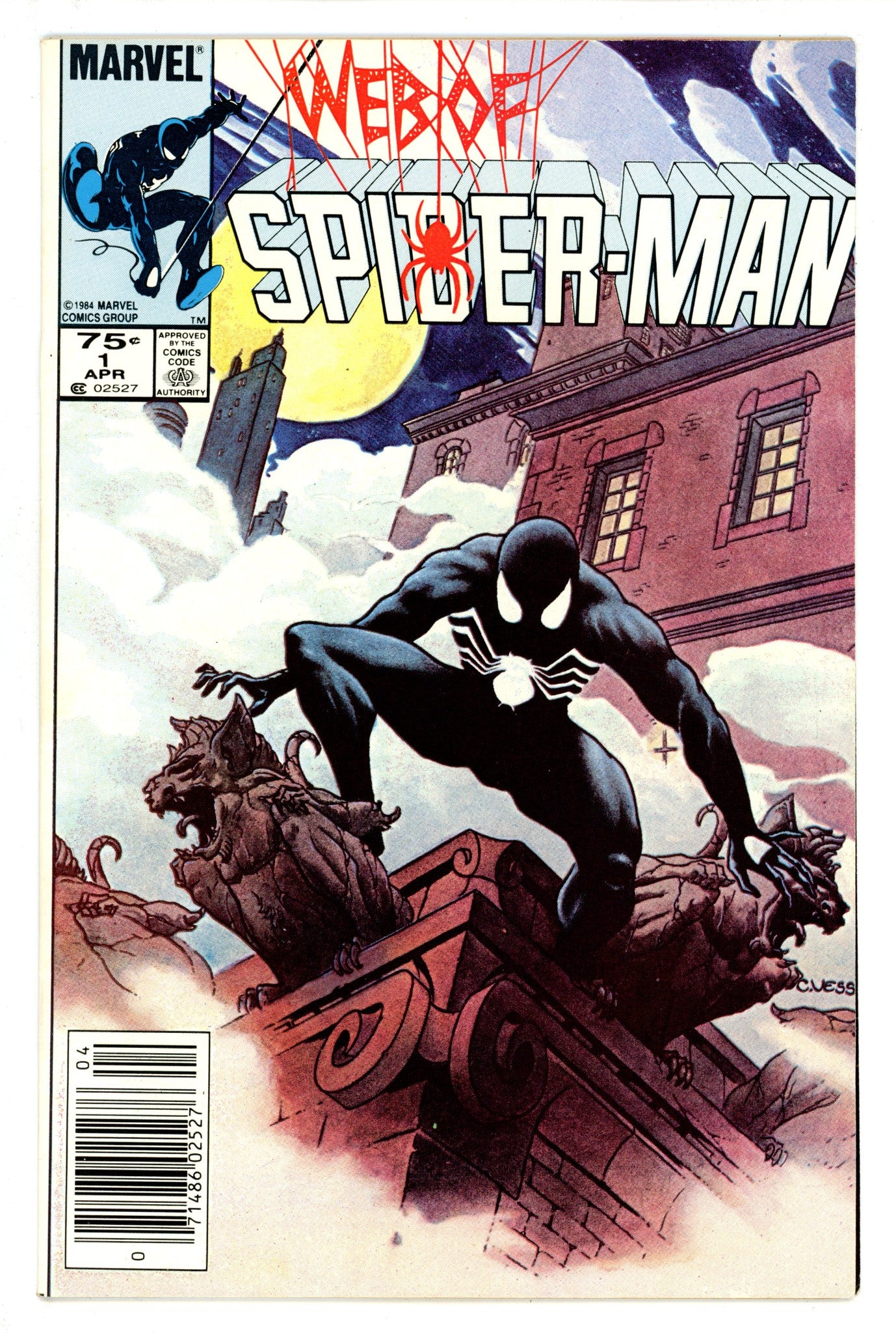 Web of Spider-Man Vol 1 1 FN/VF (7.0) (1985) Canadian Price Variant 