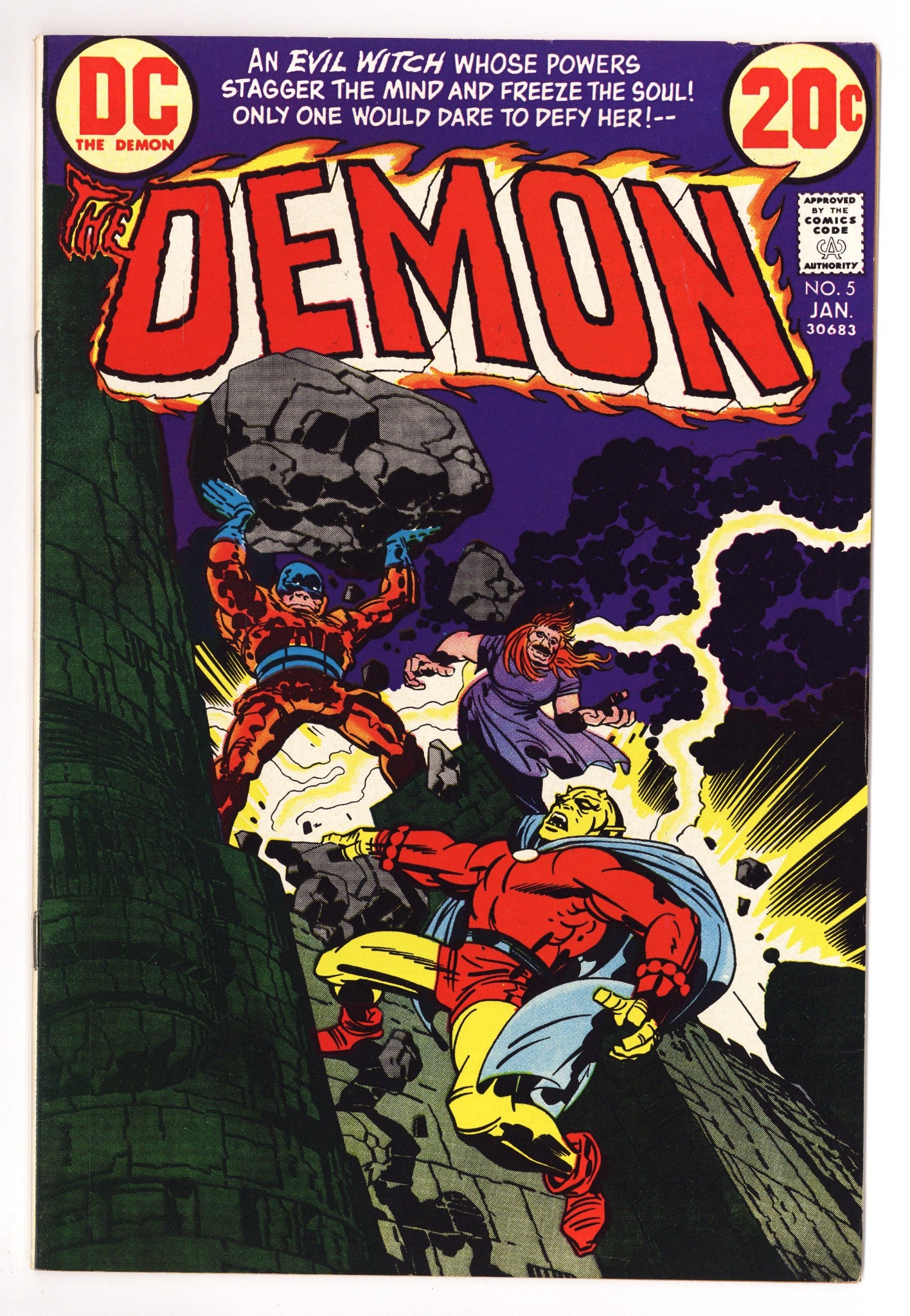The Demon Vol 1 5 VF- (7.5) (1973) 