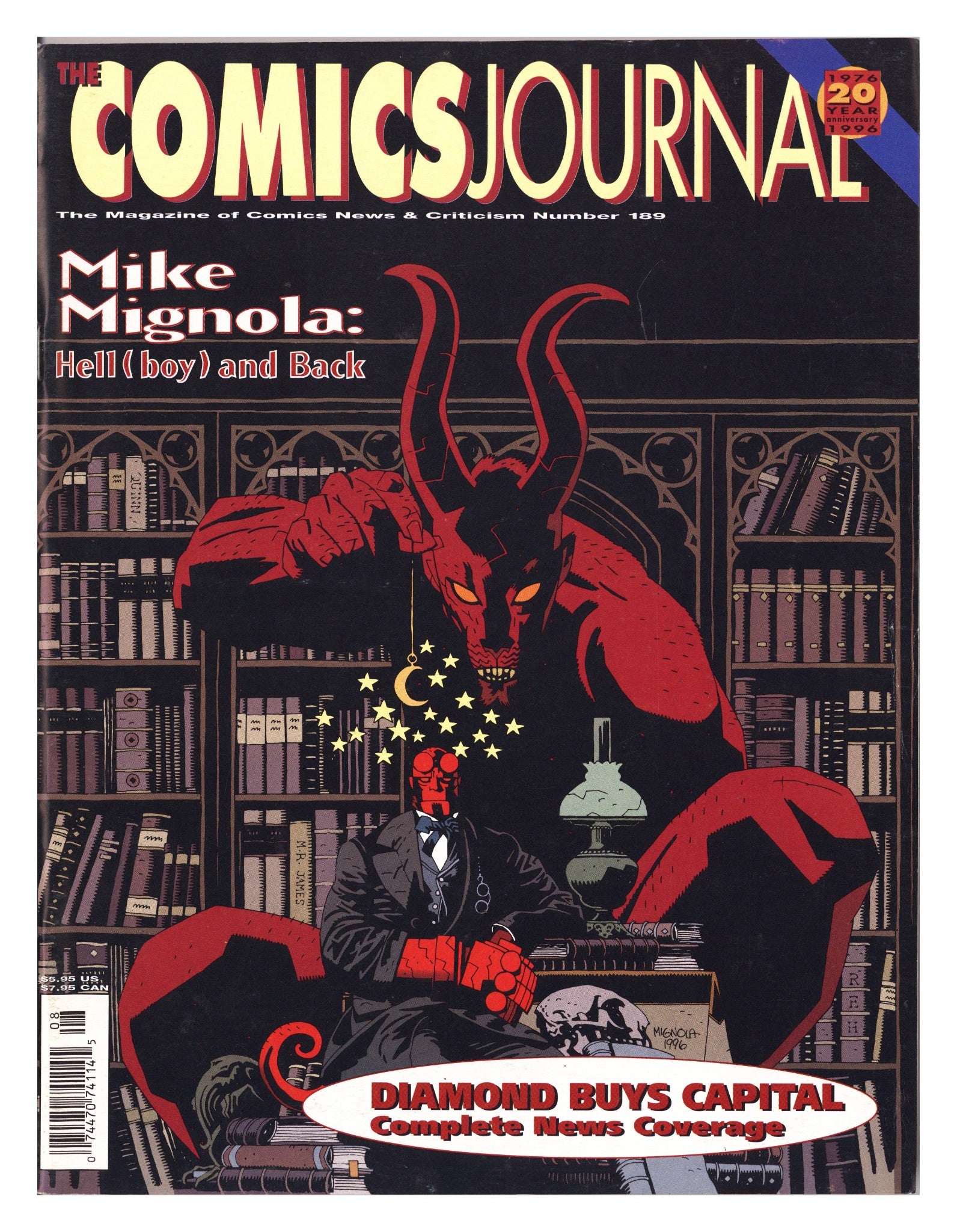 The Comics Journal 189 VF- (7.5) (1996) 
