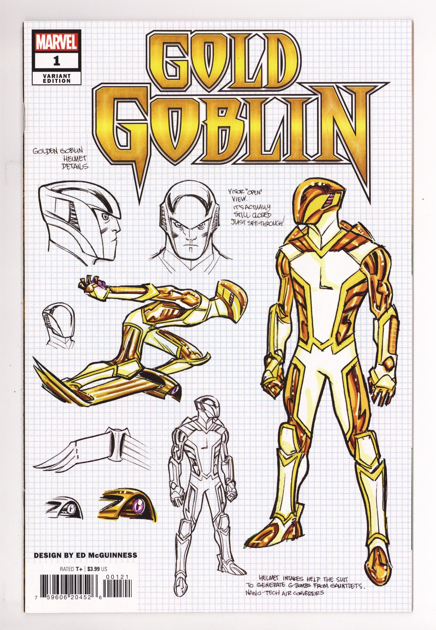 Gold Goblin 1 High Grade (2023) McGuinness Design Incentive Variant 