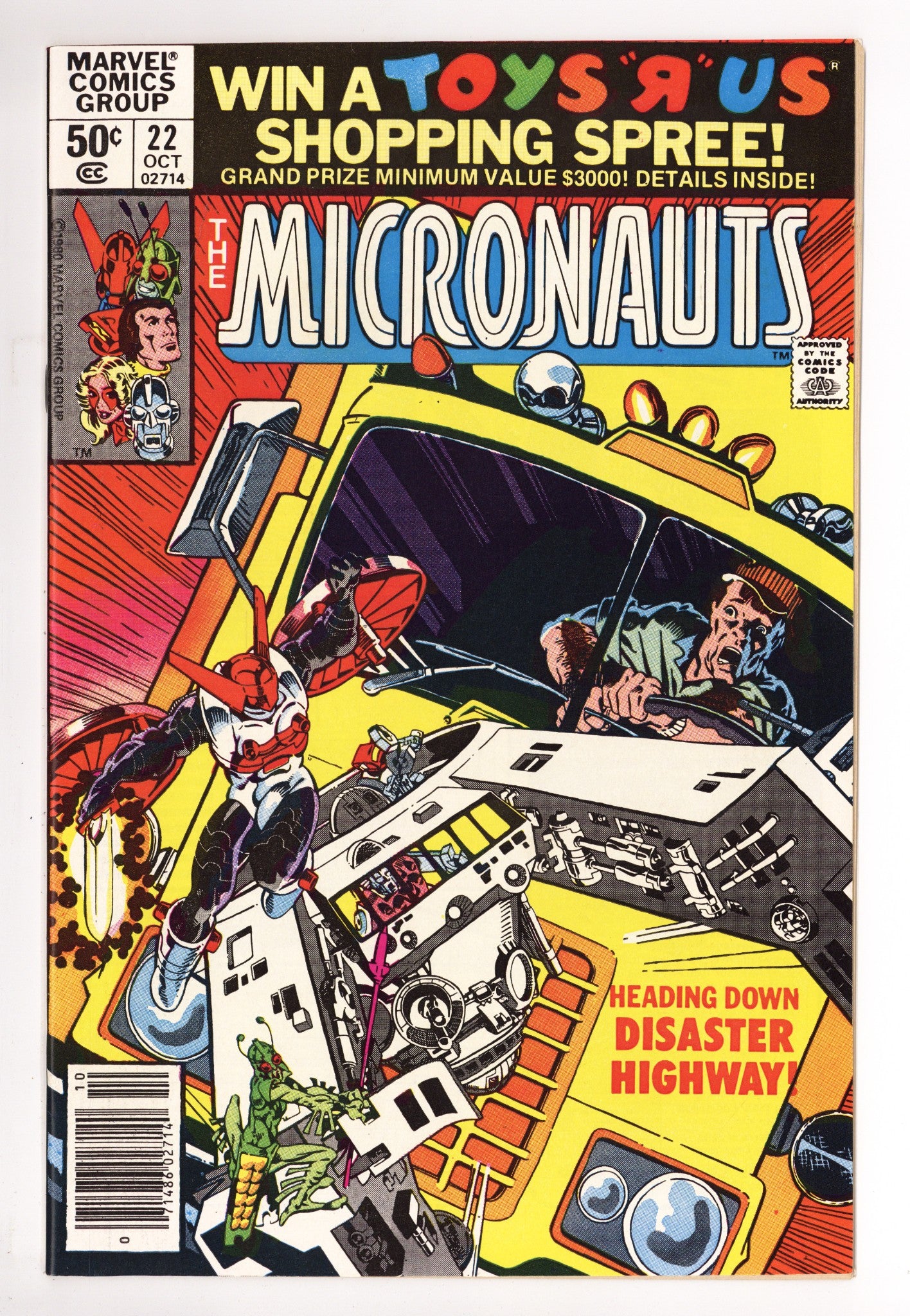 Micronauts Vol 1 22 Mid Grade (1980) Newsstand 