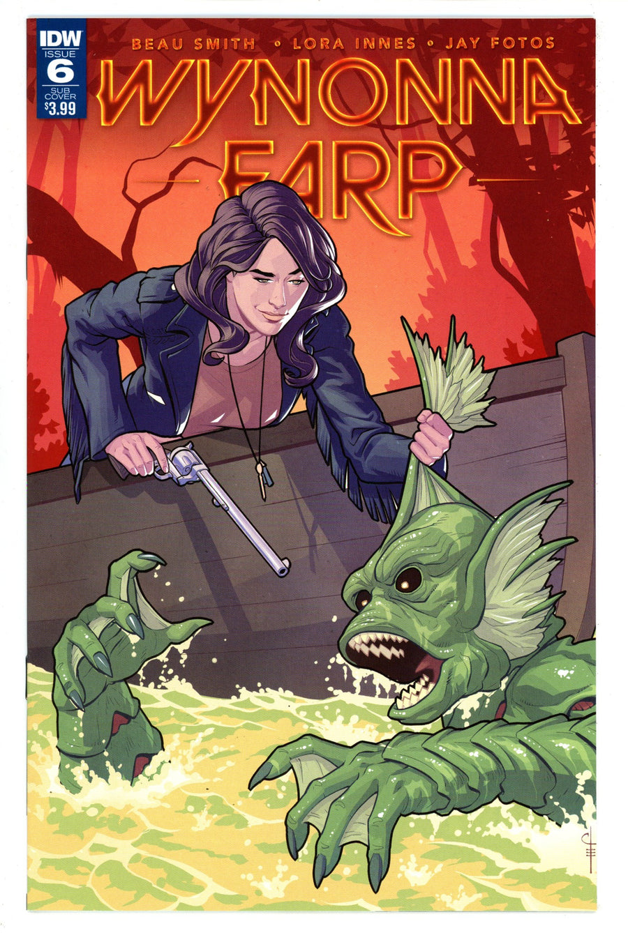 Wynonna Earp Vol 3 6 NM- (9.2) (2016) Evenhuis Variant 