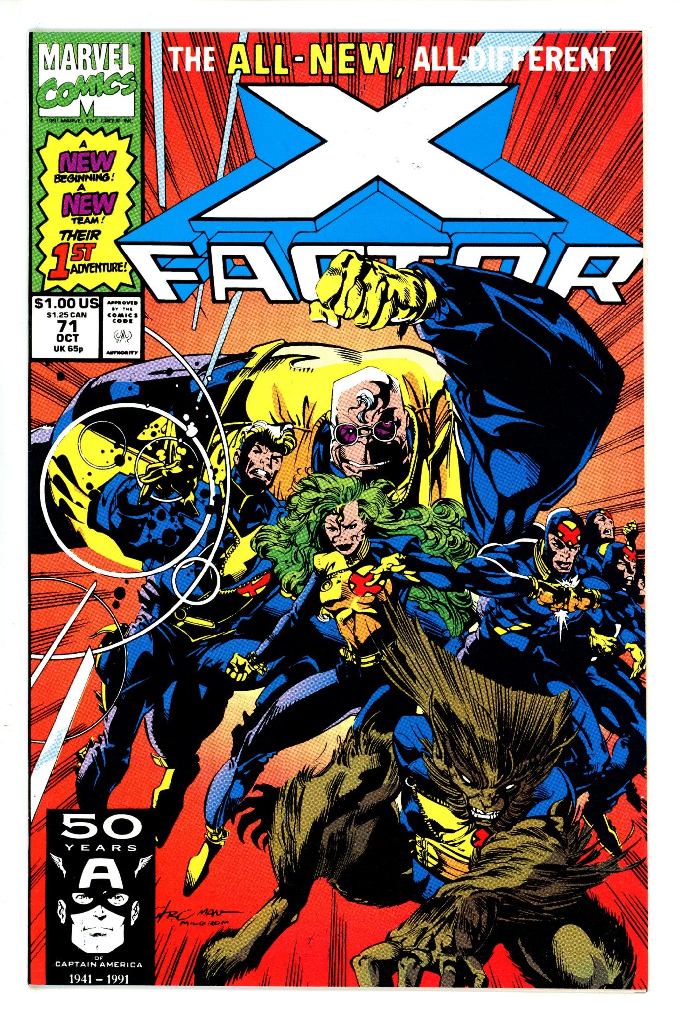 X-Factor Vol 1 71 (1991)