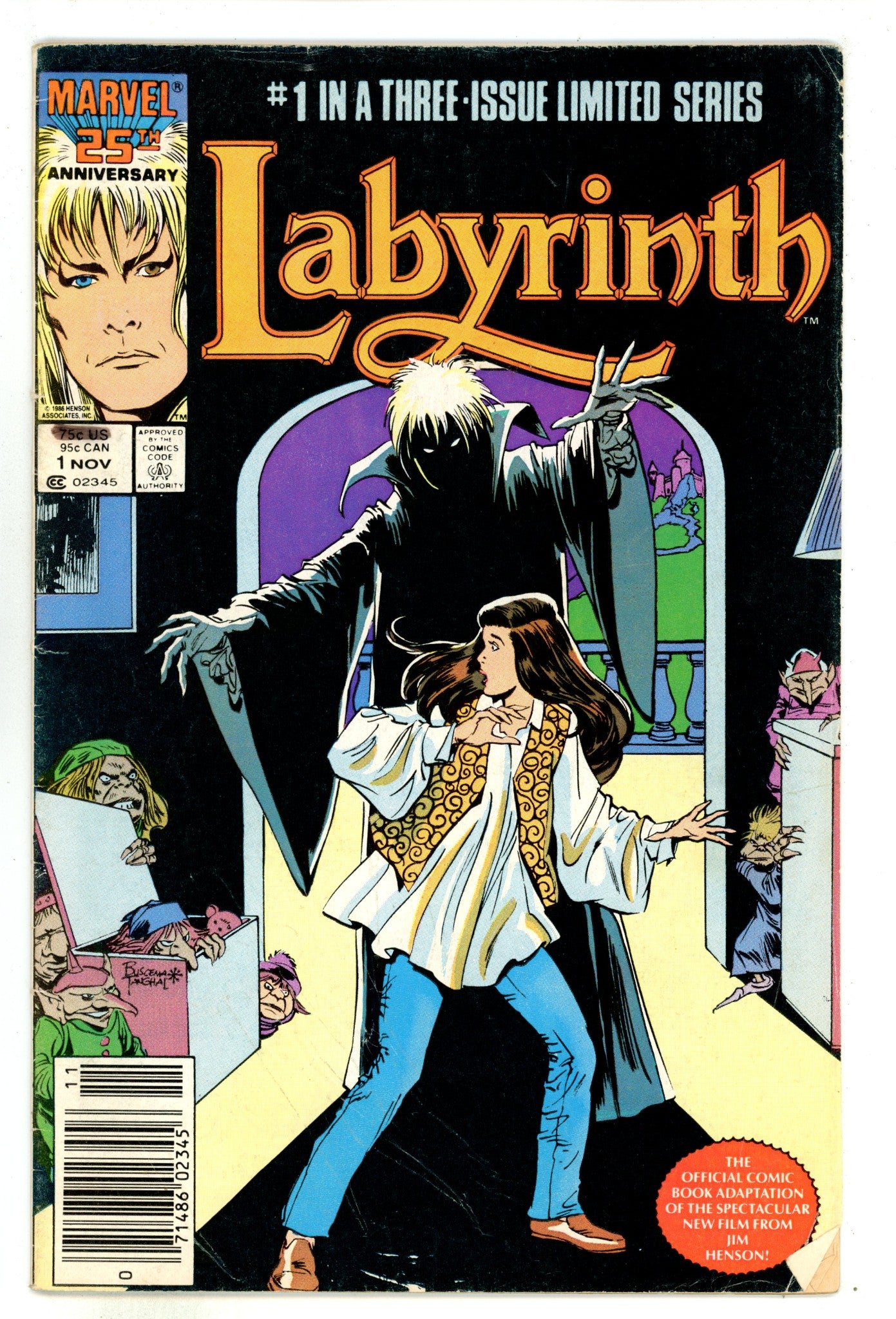 Labyrinth 1 GD/VG (3.0) (1986) Newsstand 