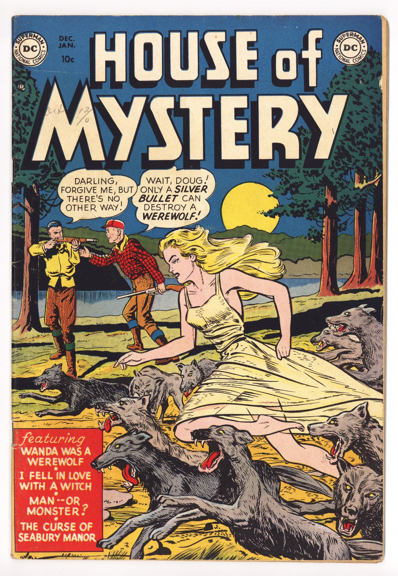 House of Mystery Vol 1 1 FN+ (6.5) (1951) 