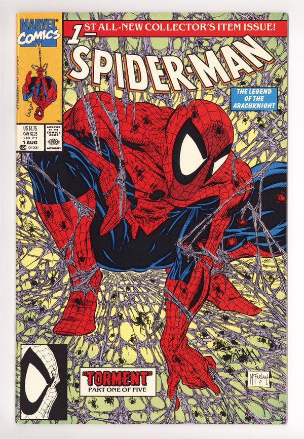 Spider-Man Vol 1 1 VF+ (8.5) (1990)