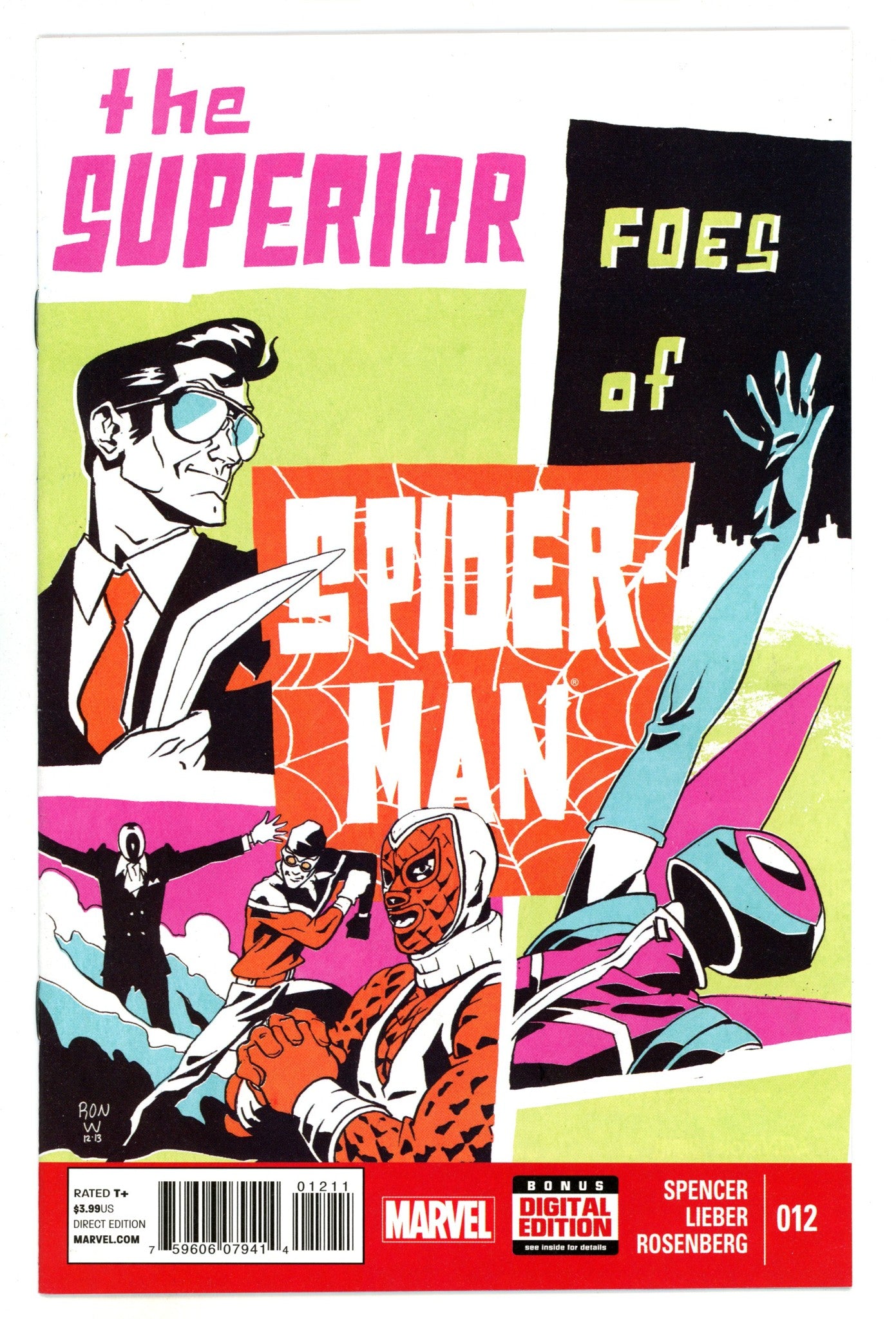 The Superior Foes of Spider-Man 12 High Grade (2014) 