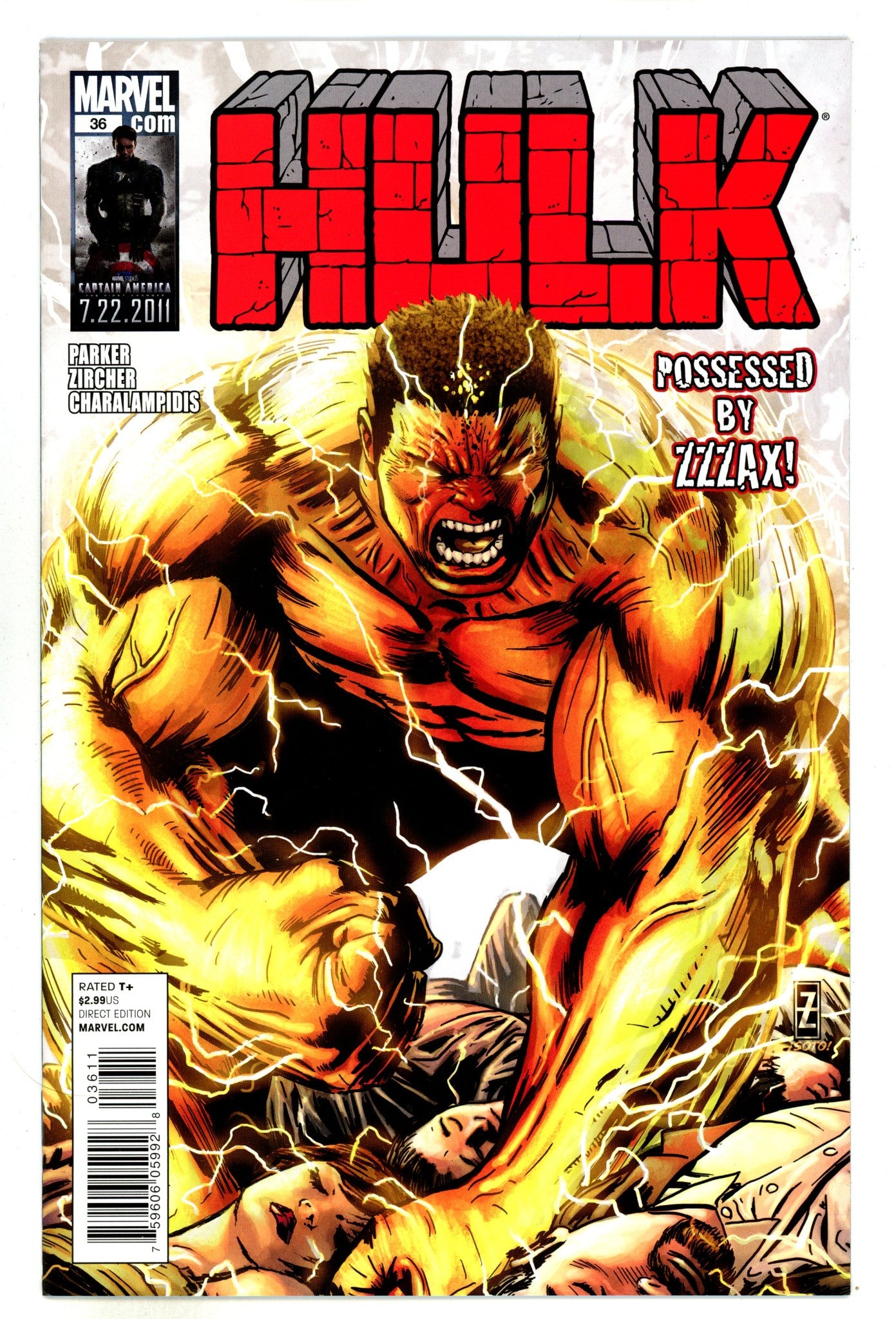 Hulk Vol 1 36 High Grade (2011) 