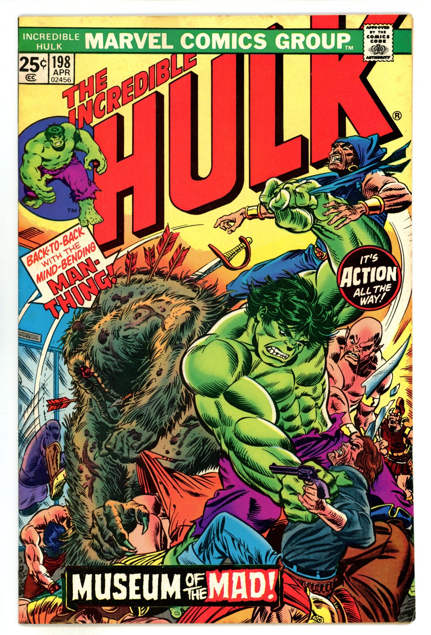 The Incredible Hulk Vol 1 198 FN (6.0) (1976) 