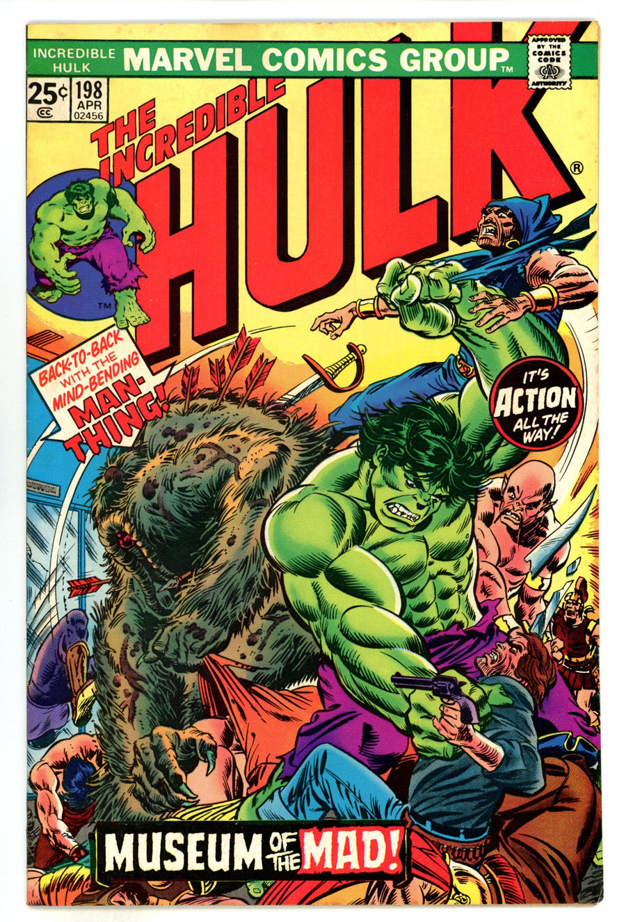 The Incredible Hulk Vol 1 198 FN (6.0) (1976) 