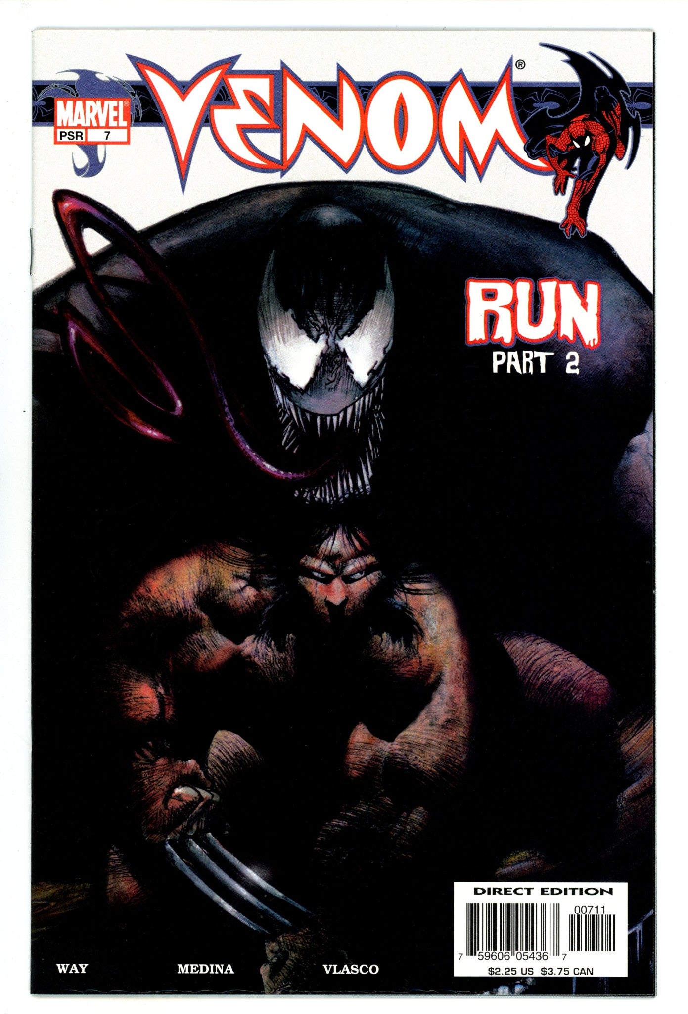 Venom Vol 1 7 NM- (9.2) (2003) 