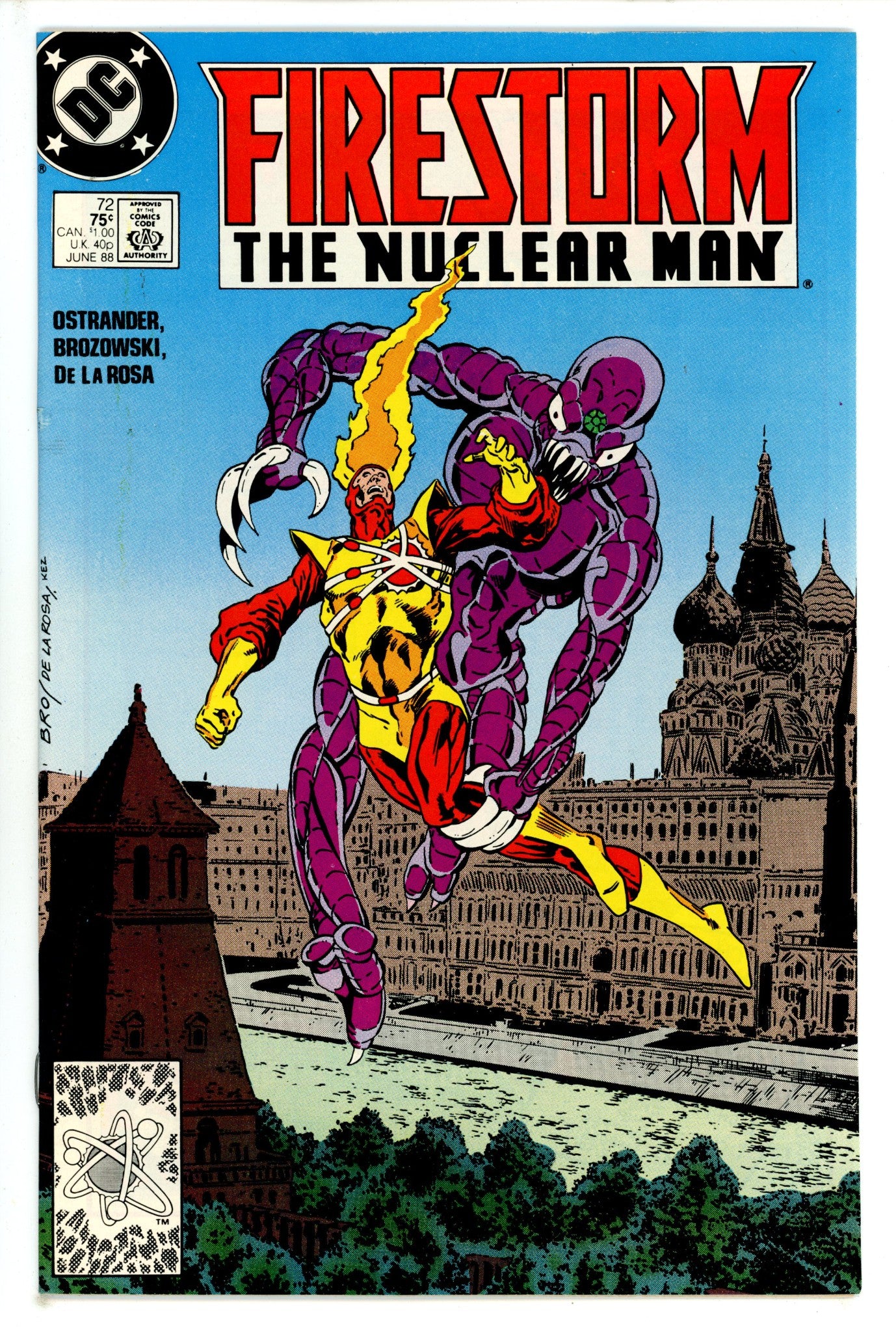 Firestorm the Nuclear Man Vol 2 72 (1988)