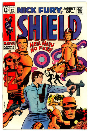 Nick Fury, Agent of SHIELD Vol 1 12 VF/NM (9.0) (1969)