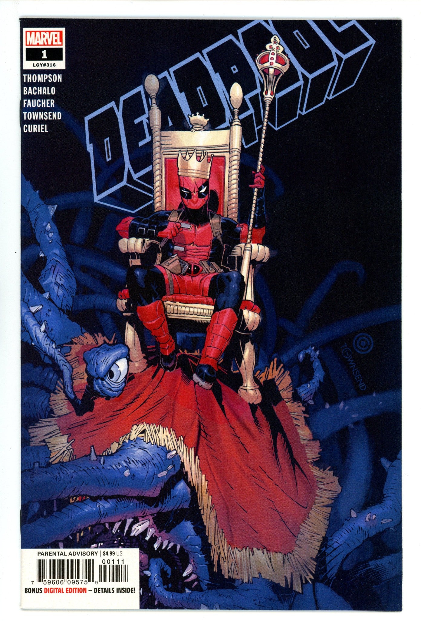 Deadpool Vol 7 1 (316) High Grade (2020) 