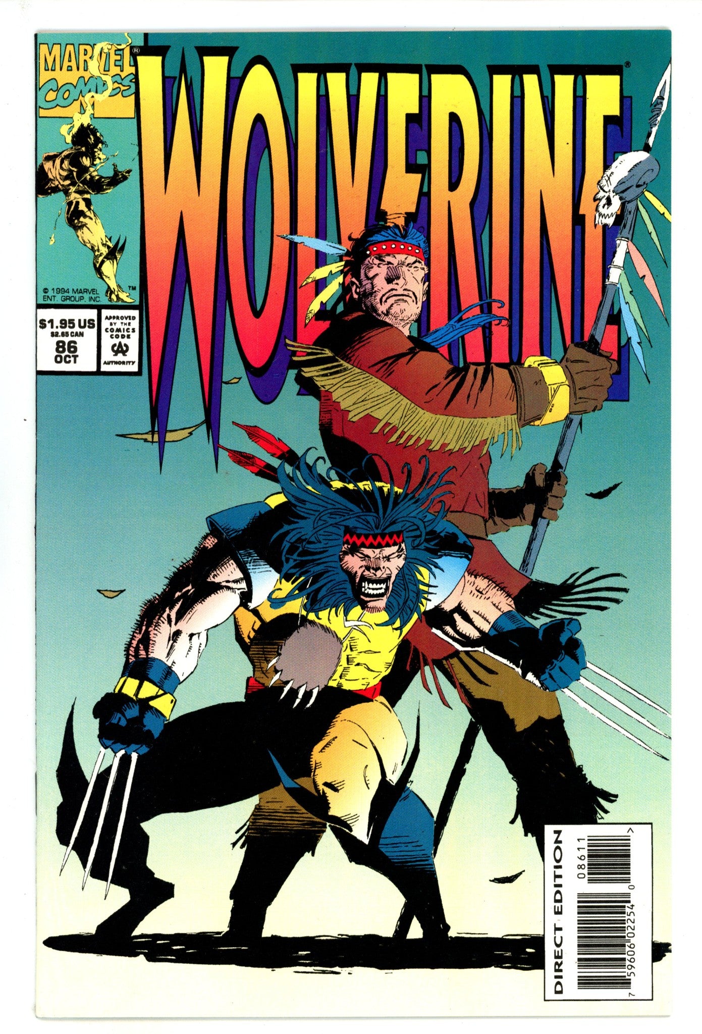 Wolverine Vol 2 86 Mid Grade (1994) 