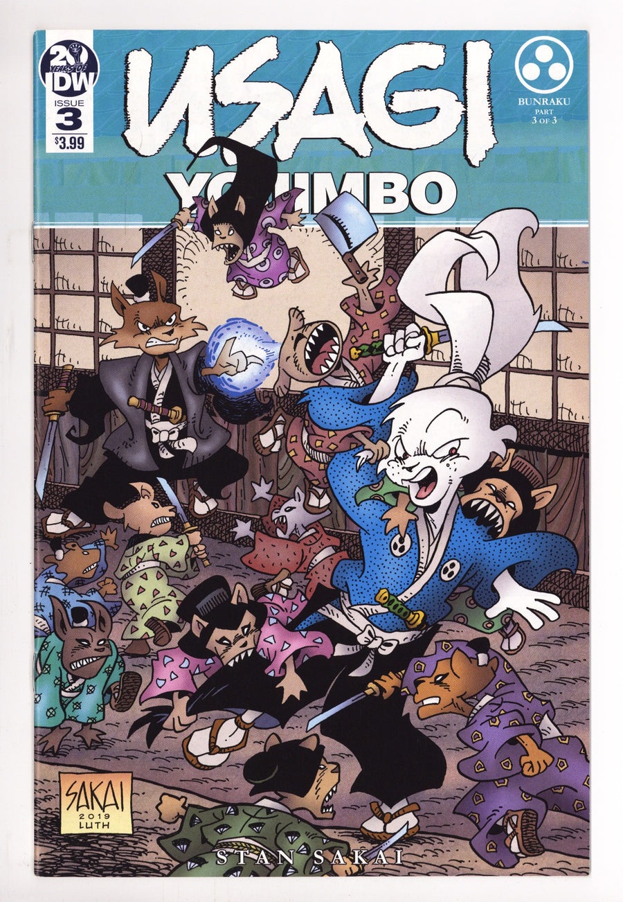 Usagi Yojimbo Vol 4 3 Mid Grade (2019) 