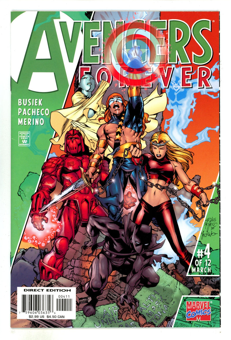 Avengers Forever Vol 1 4 High Grade (1999) 