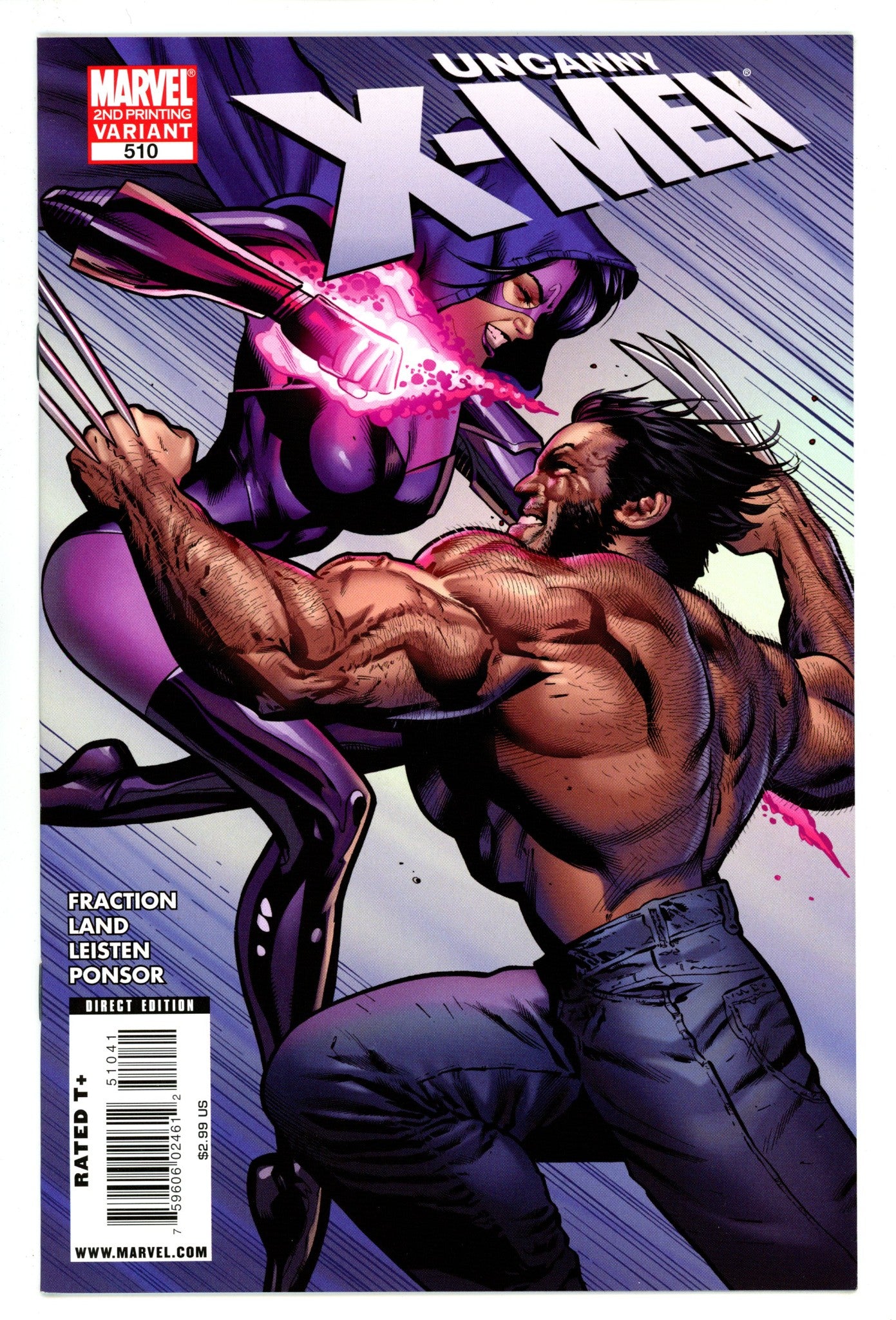 The Uncanny X-Men Vol 1 510 NM- (9.2) (2009) 2nd Print 