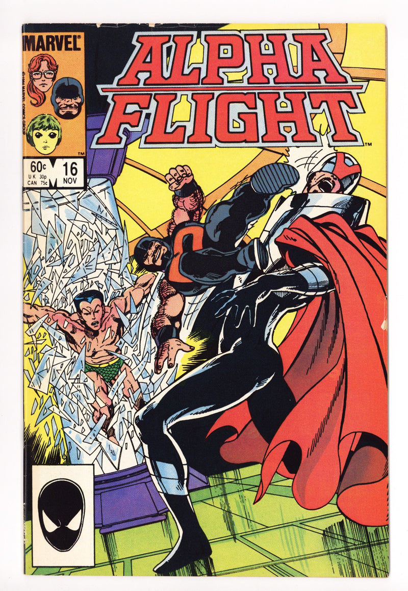 Alpha Flight Vol 1 16 Mid Grade (1984) 