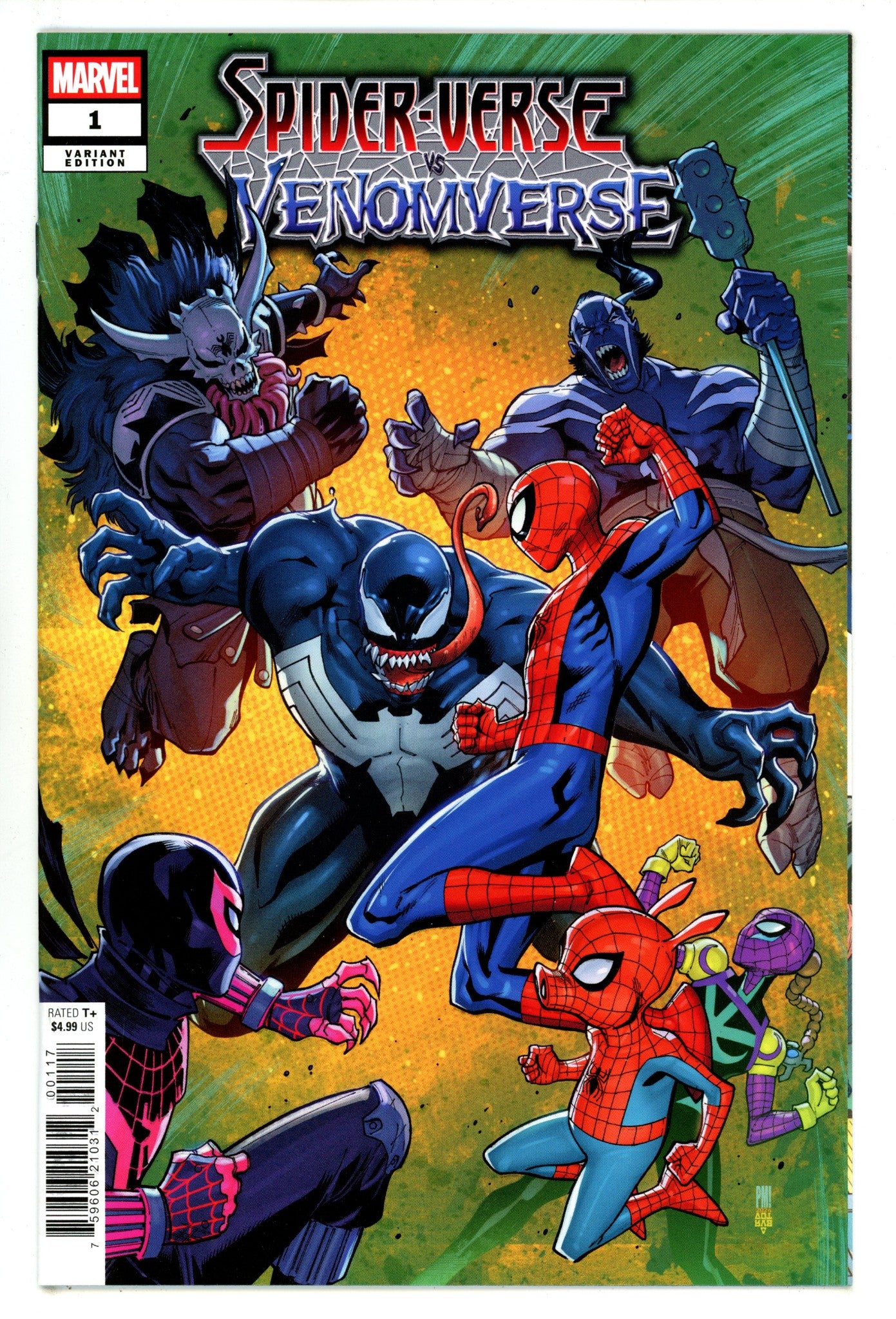 Spider-Verse vs. Venomverse 1 VF/NM (9.0) (2025) Medina Incentive Variant 
