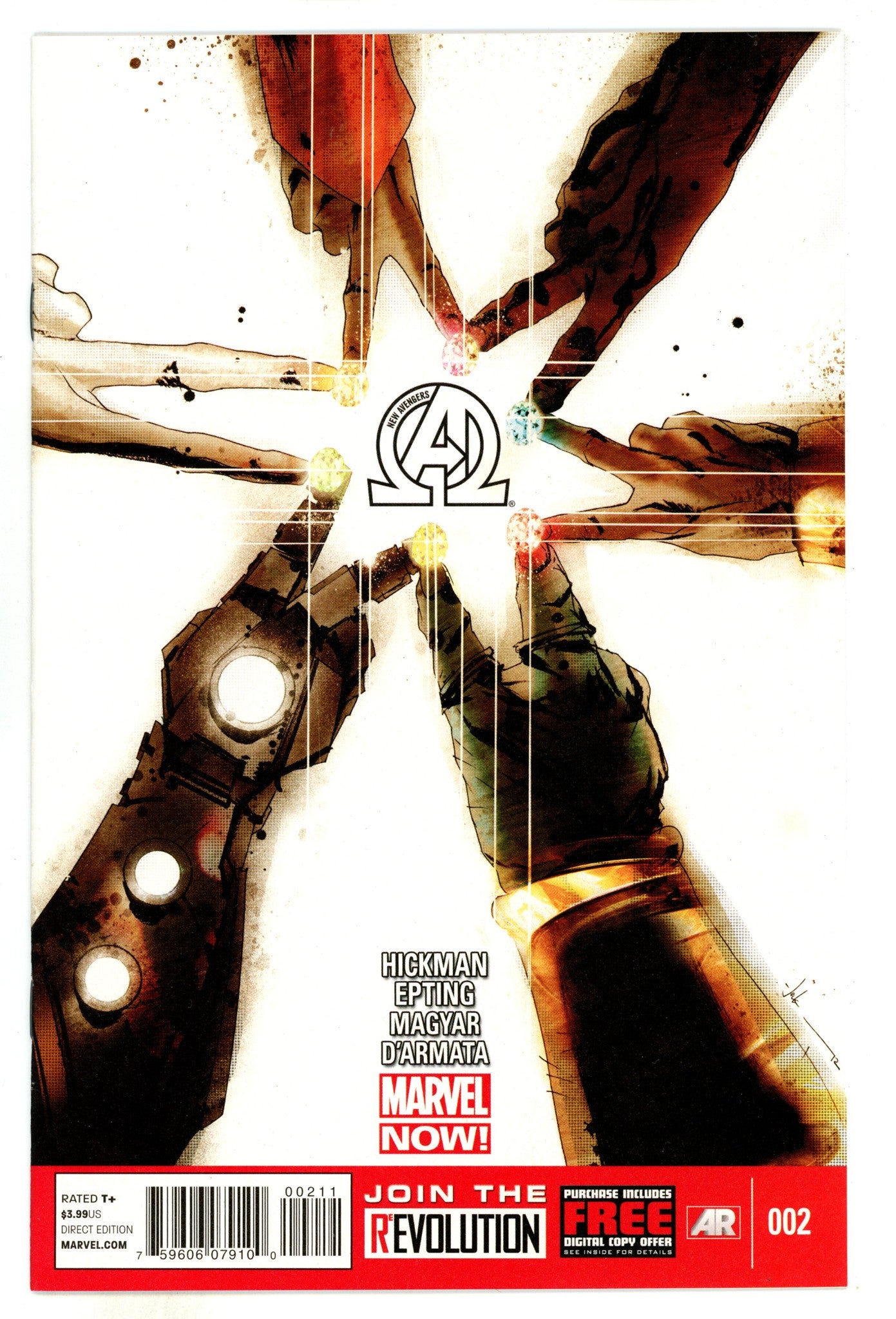 New Avengers Vol 3 2  High Grade  (2010)  